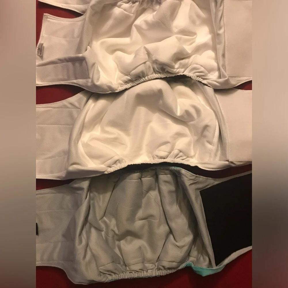 NEW Set Of 6 Reusable Belly Bands